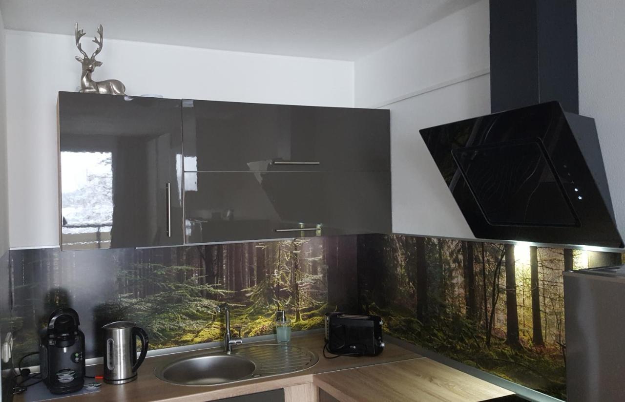 Ferienwohnung Mit Blick In Den Bayrischen Wald Oberhalb Von Sankt Engelmar 圣恩吉玛 外观 照片
